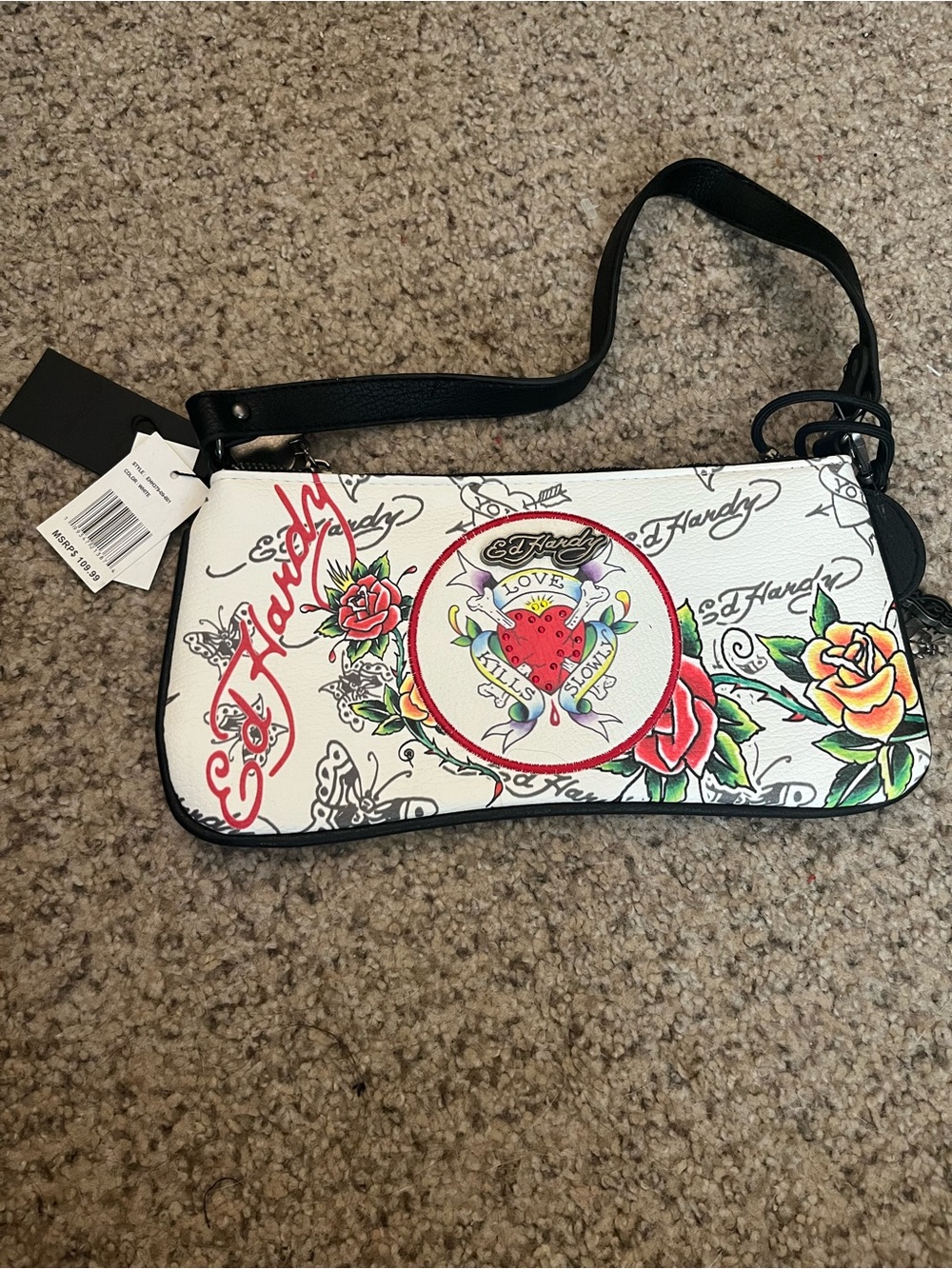 NWT Ed Hardy Purse